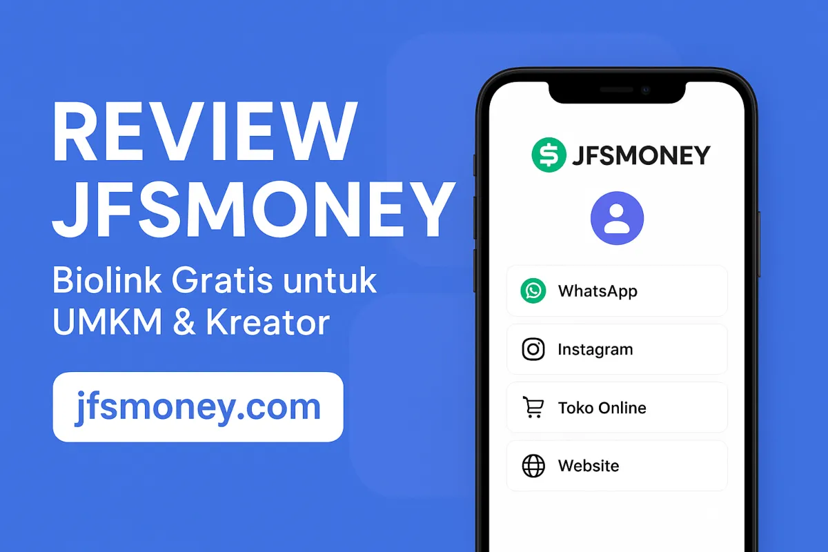 Review JFSmoney Biolink Gratis